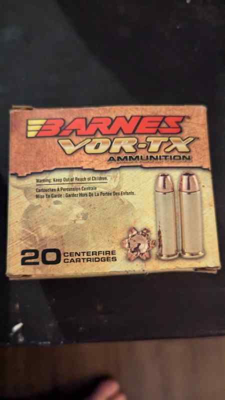 Barnes Vor-TX 44 magnum