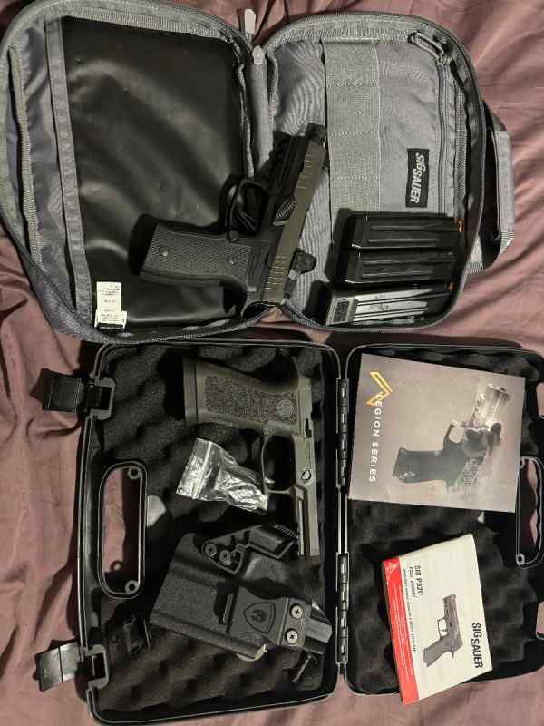 Sig p320 xcarry legion carry setup with extras 