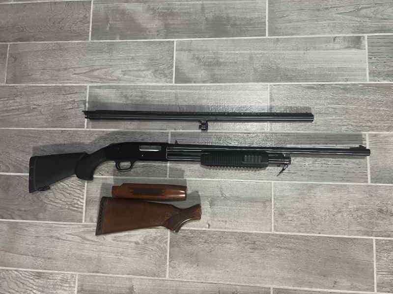 Mossberg 500 with extras