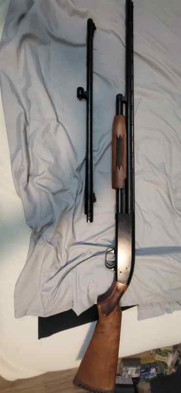 Mossberg 500cg 20ga 2 barrels 1983 model