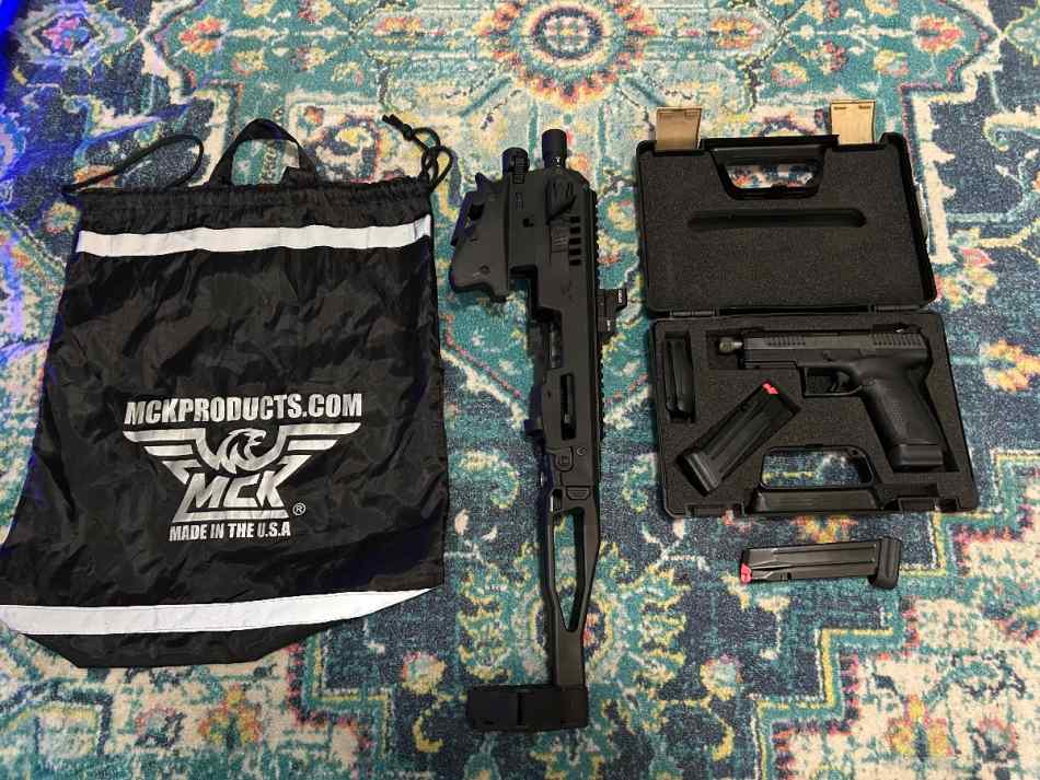Cz p10c suppressor ready with mck kit