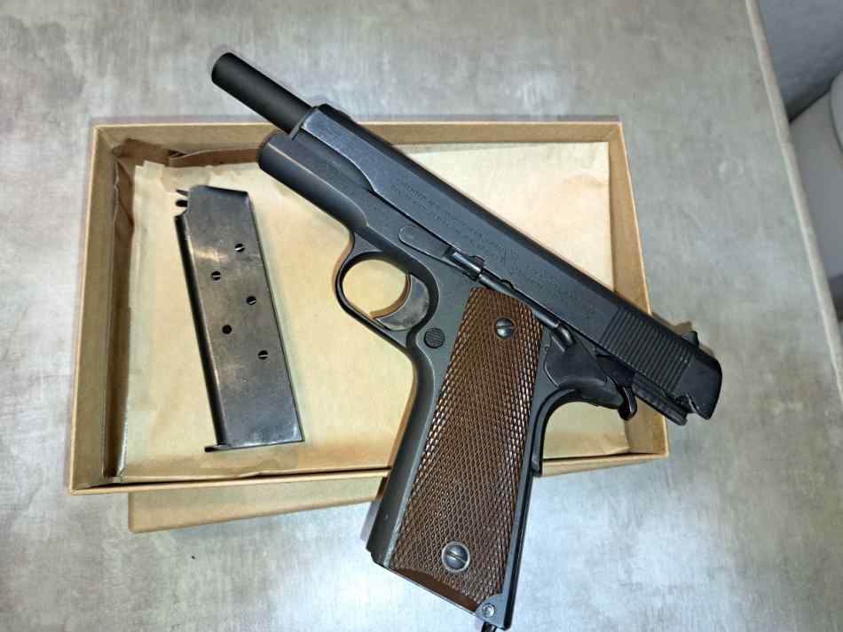 WWI USGI Remington-UMC 1911 45ACP Arsenal Refinish