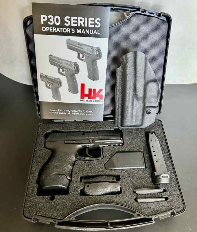 HK P30SK with LEM Trigger, Extras