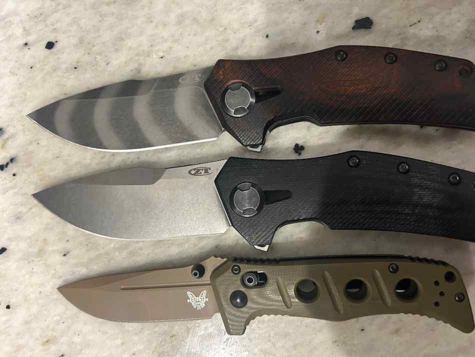 Pocket knives ZT 308s benchmade adamas mini