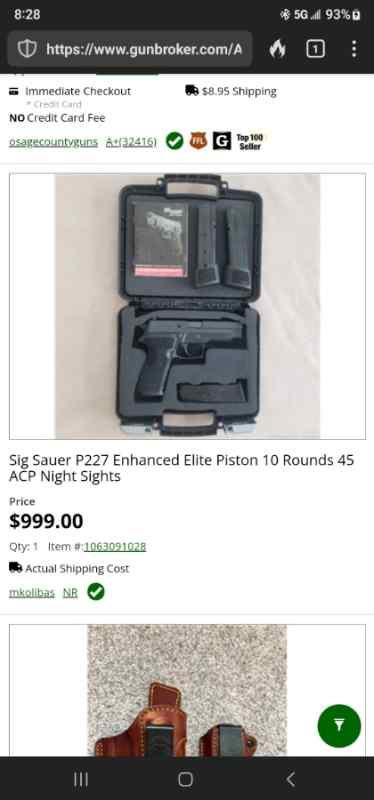 Dont buy the lie !!! P227 Elite below