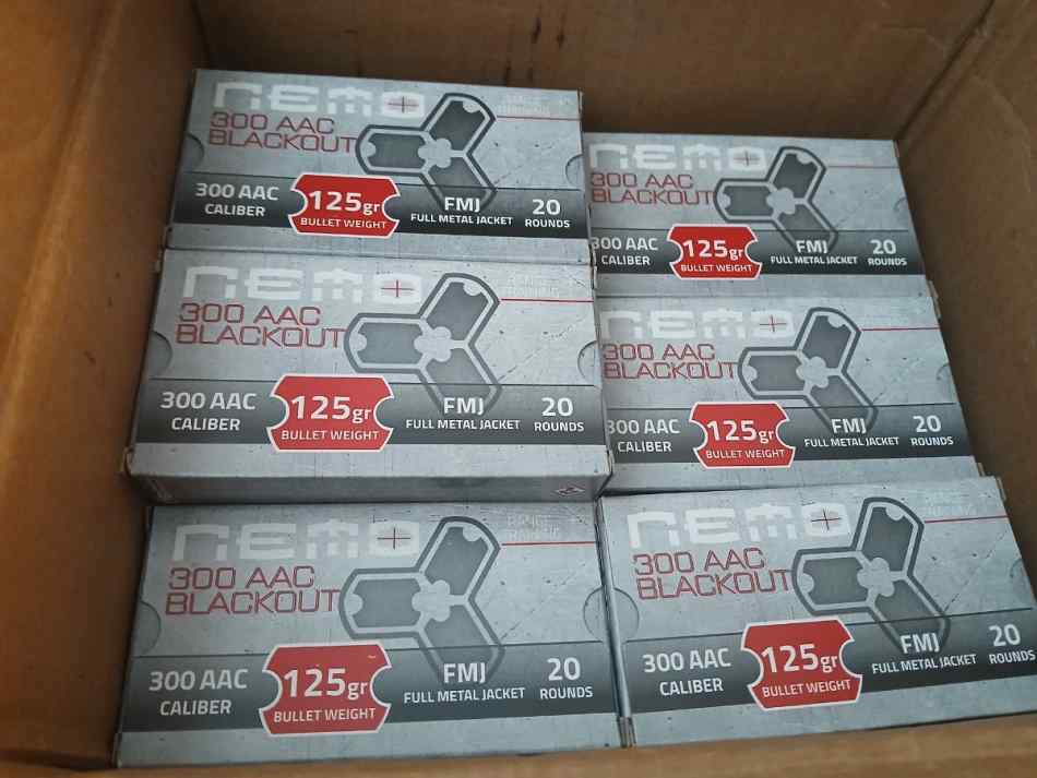 1000rds case of 300 Blackout  $600