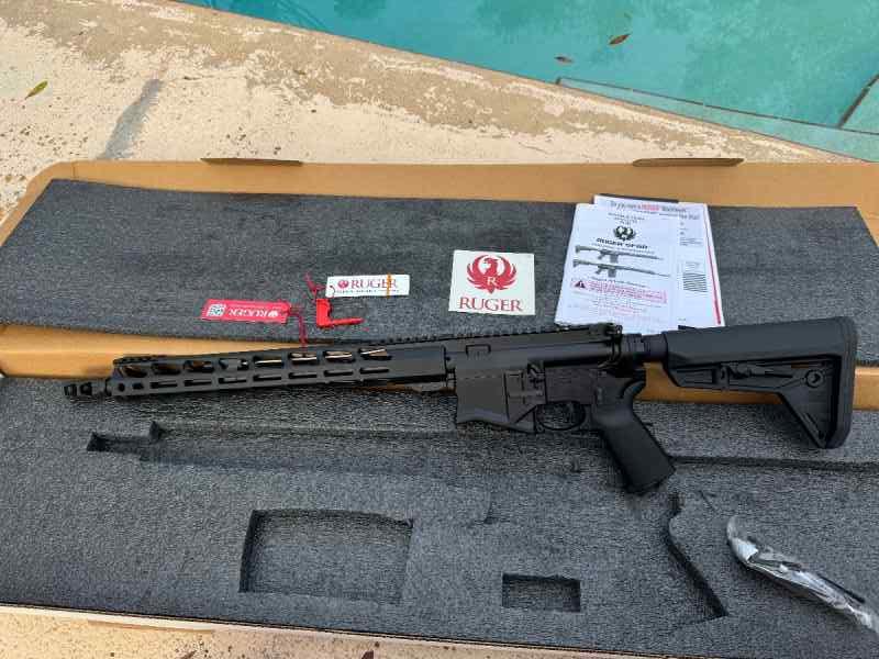 NIB RUGER SFAR 308WIN 16” BLK 