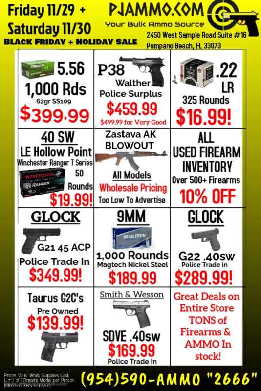 9mm 1,000 rounds $189!