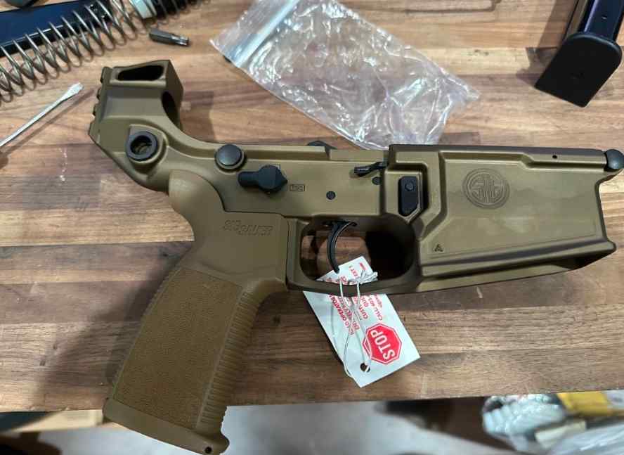 Sig Mcx spear pistol lower receiver 7.62x51 308