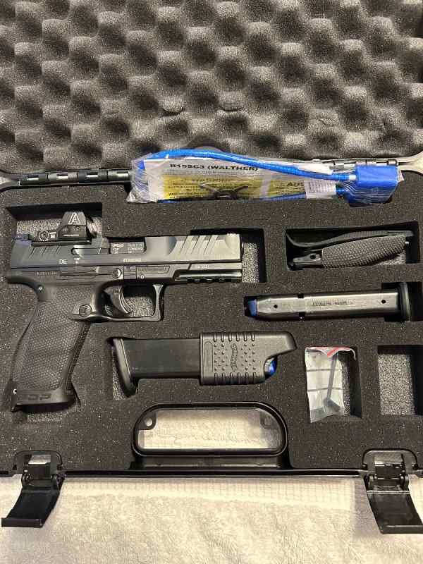 WALTHER PDP FULL SIZE 4.5” WITH OPTIC 9mm $480