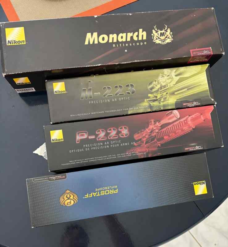 Varies Scopes - Nikon Monarch 5-20x44 - M-223 LPVO