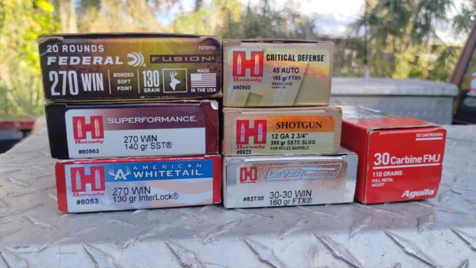 Misc ammo for sale 270 win, .30 Carbine, 12ga etc.