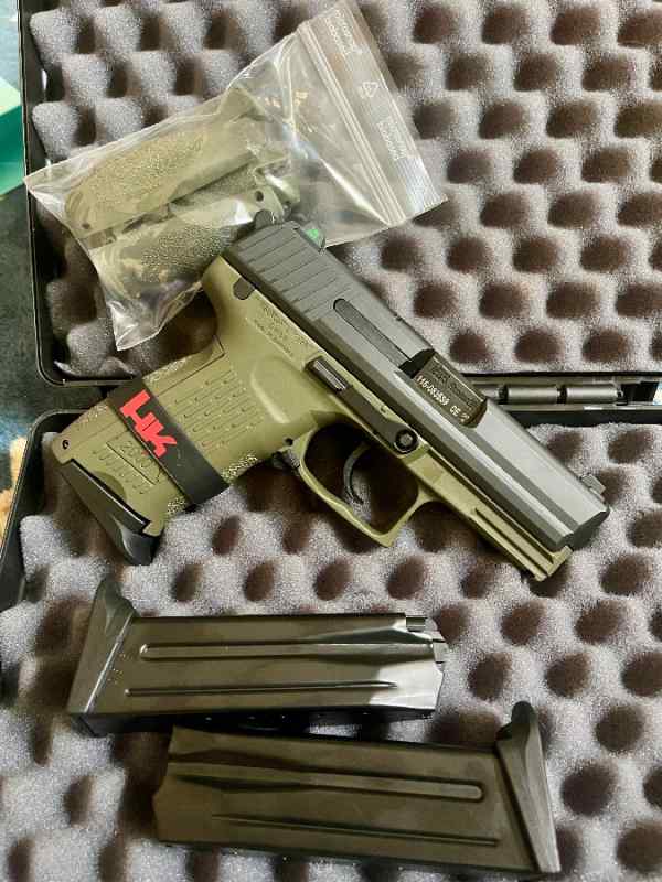 HK P2000 v3 OD Green