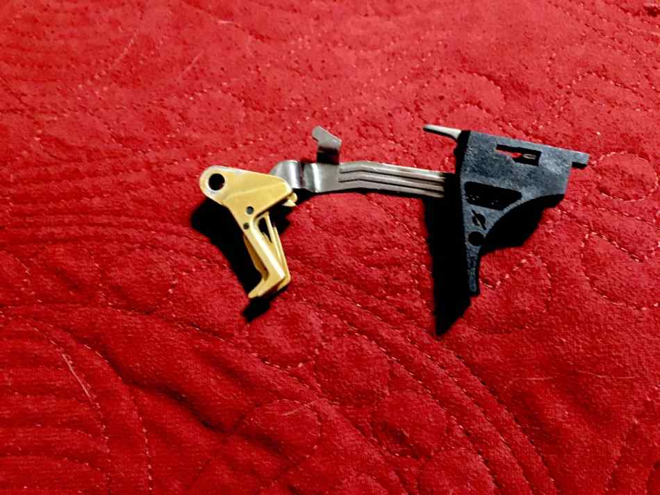 CMC Glock 43 Gold TiN Premier Match Trigger 