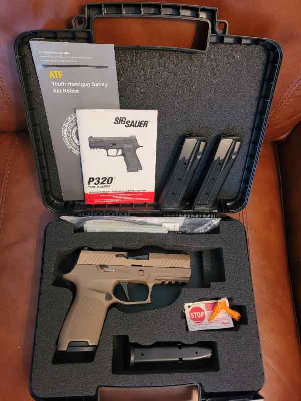 WTS Sig Sauer P320 FDE 