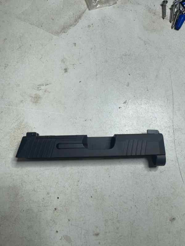 Sig P365 OEM slide with optic cut 