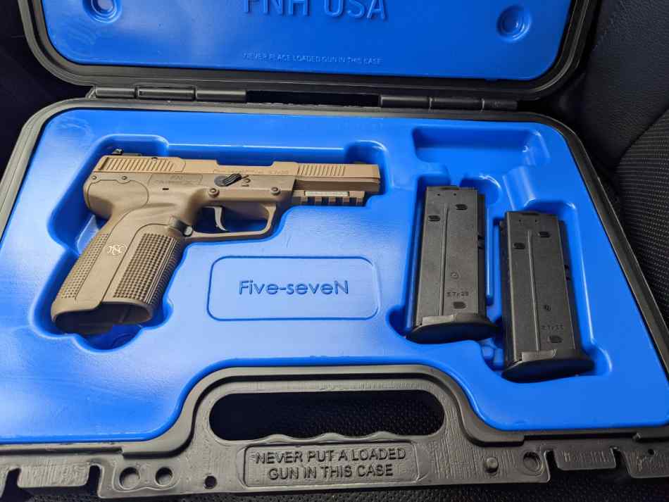 FDE FN Five Seven with 800 rds of Ammo