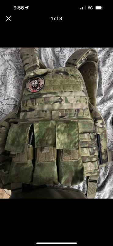 Rothco Multicam Plate Carrier LA PG 11x14 Plates