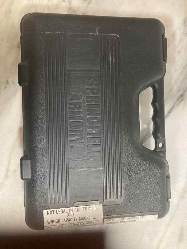 Springfield Armory XD 9mm sub compact