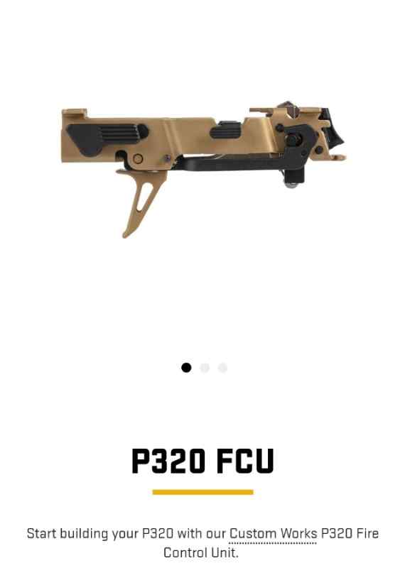 WTB Sig P320 FCU only