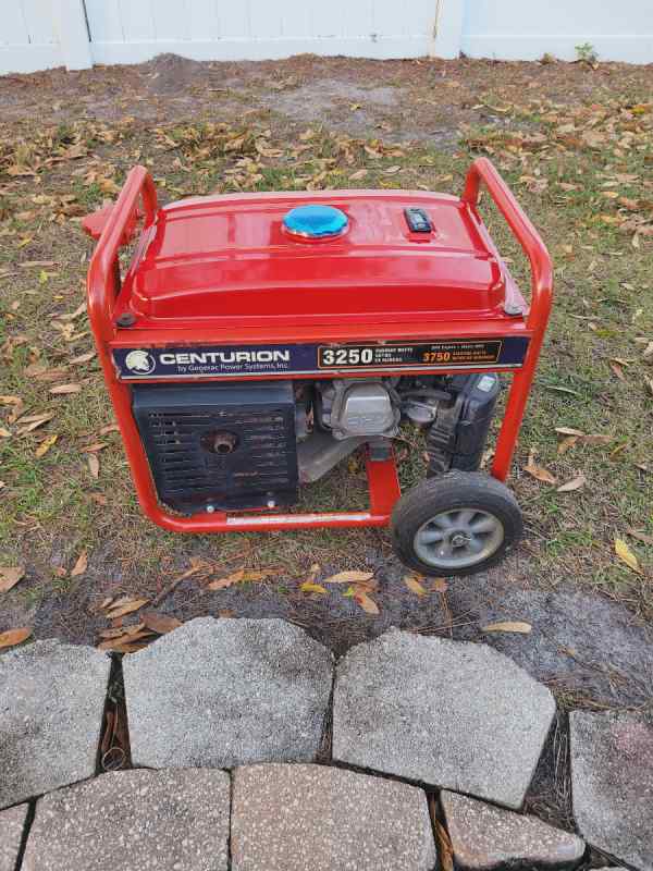  3250/3750 watt Centurion/Generac Generator 