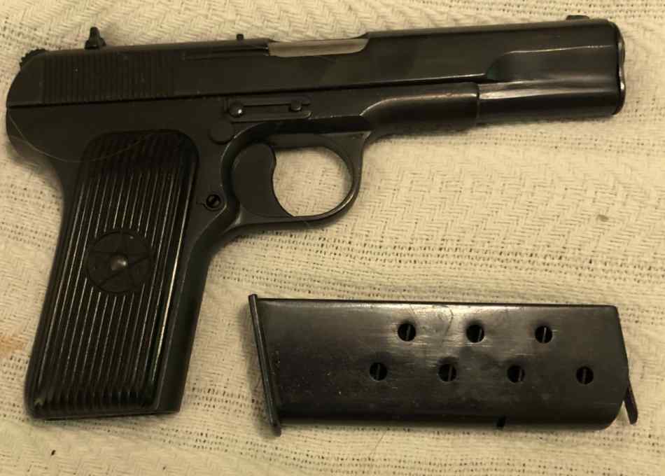 Romanian TT-33 Tokarev 7.62x25