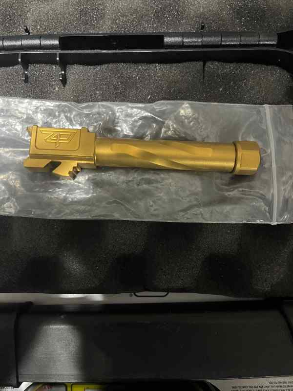 Zaffiri precision threaded barrel g 19 new