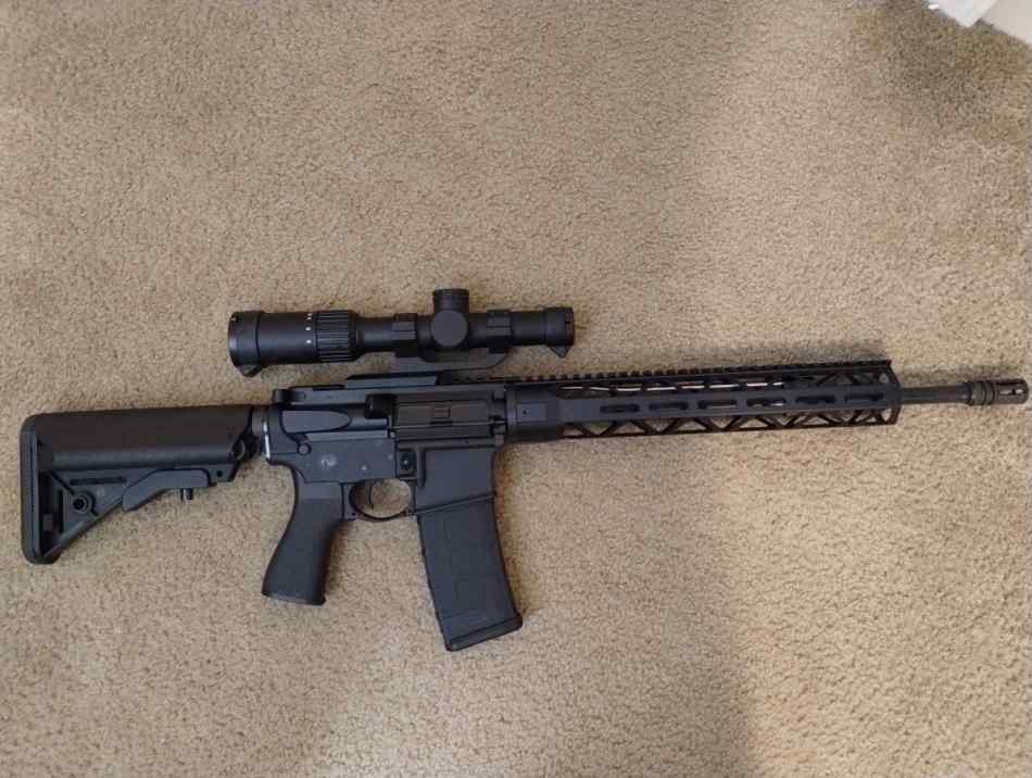 Brand new never fired 16&quot;.223/5.56 NATO AR-15 