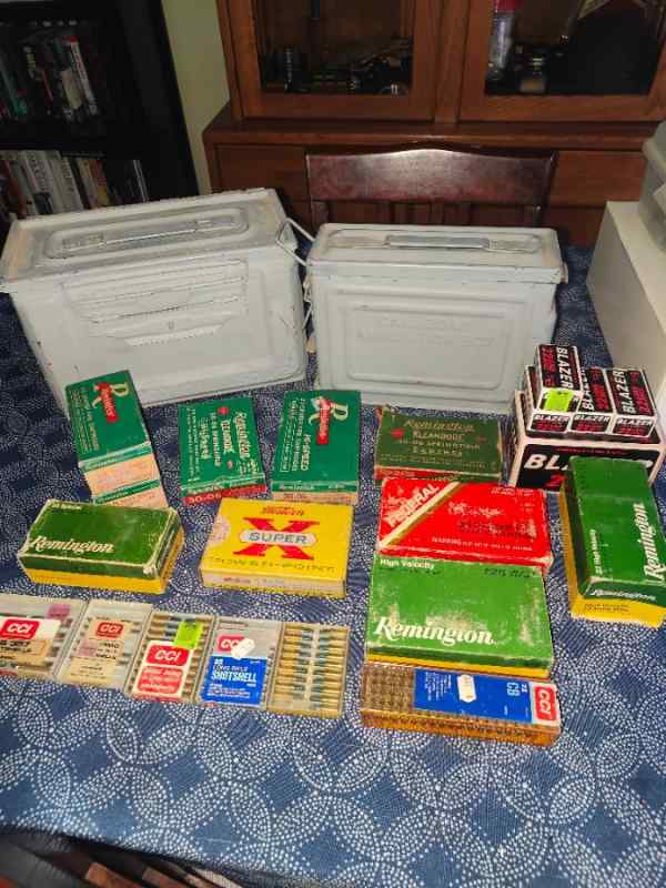 Vintage Lot of Ammunition 