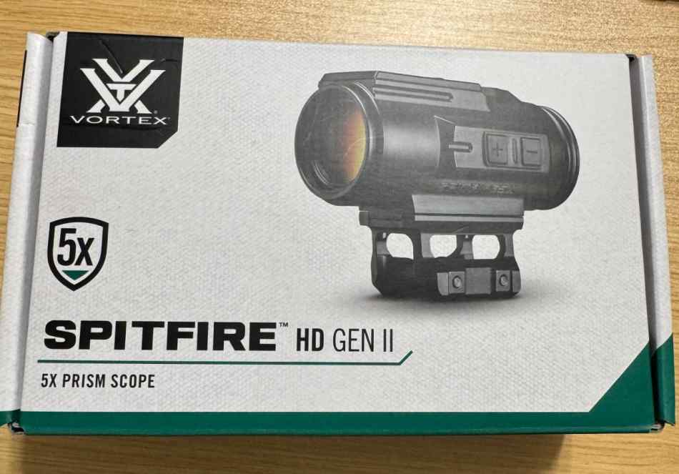 WTS/WTT Vortex Spitfire HD Gen II 5x Prism Scope