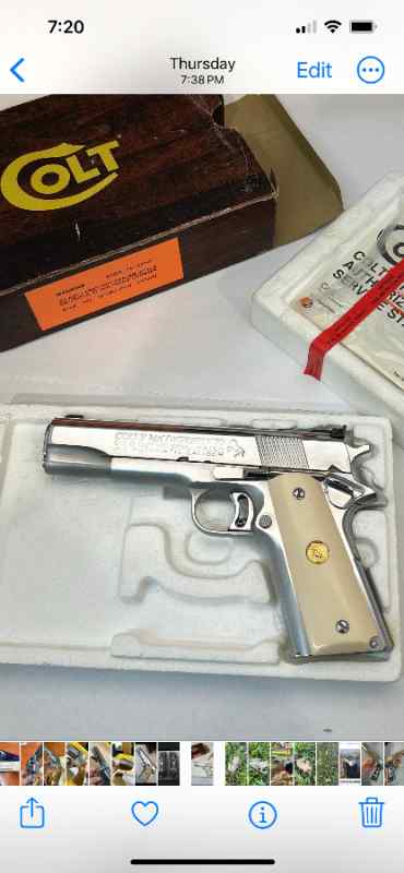 1979 Colt gold cup Nat. Match .45