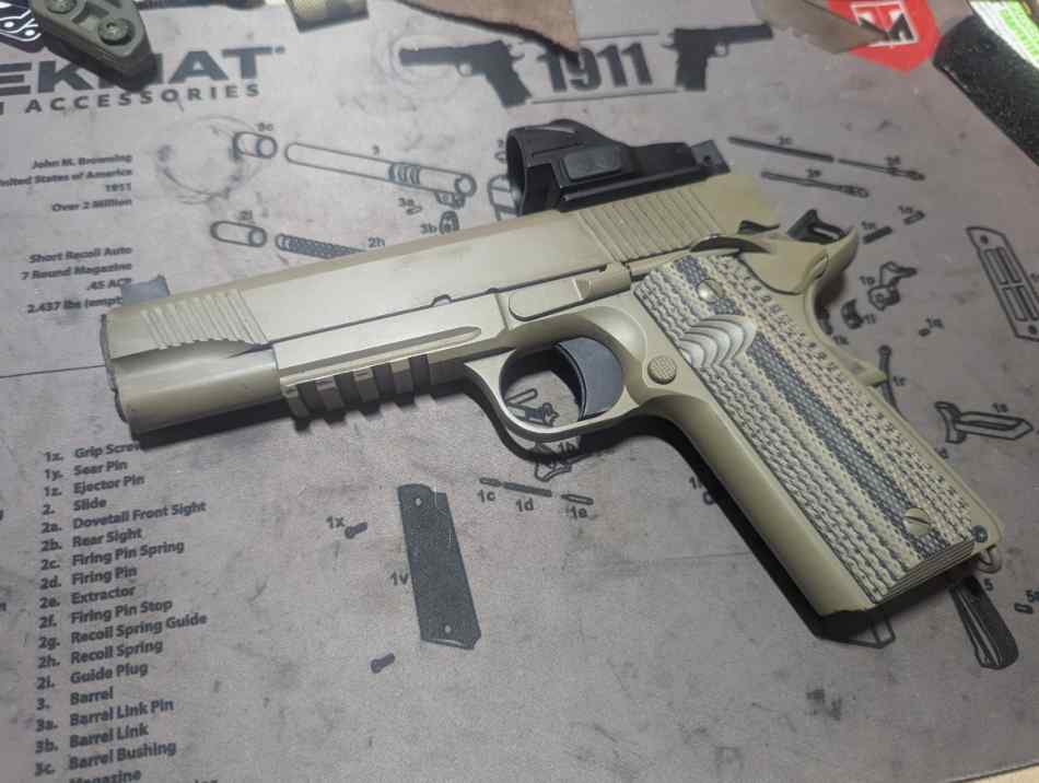 Tisas Raider 45 optic cut