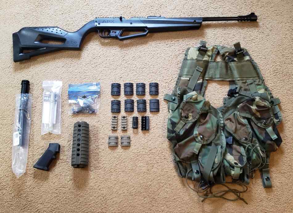 BB Gun and some AR Parts
