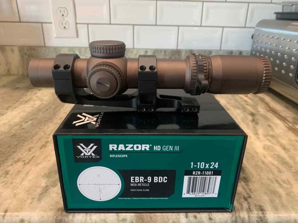 Vortex Razor Gen III 1x10