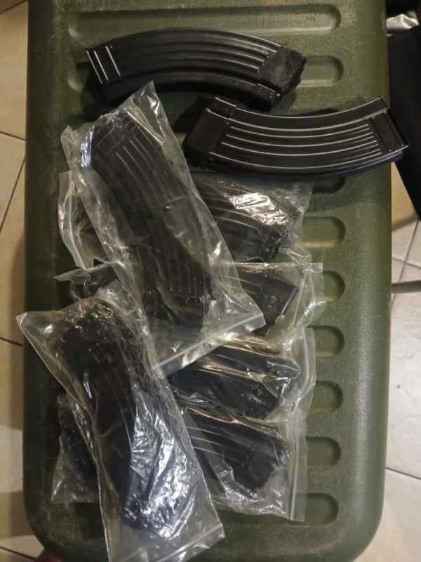 Ak-47  steel mags. 