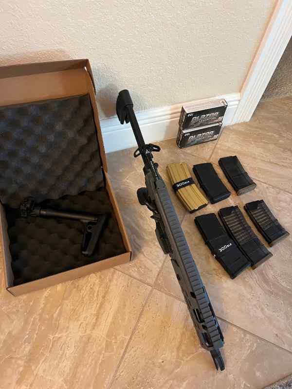 SIG MCX VIRTUS 9IN 300 BLACK OUT