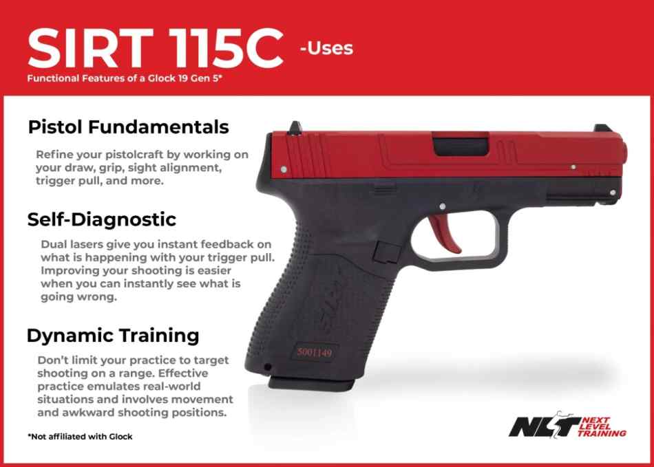 SIRT Training Pistols from Next Level Training