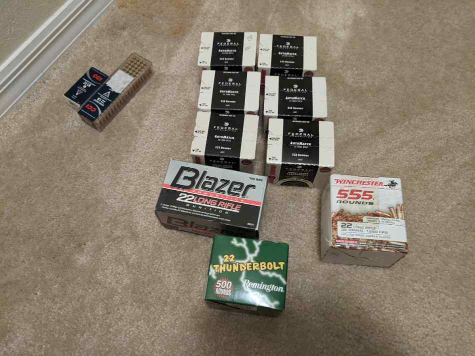 22LR 3500 rounds