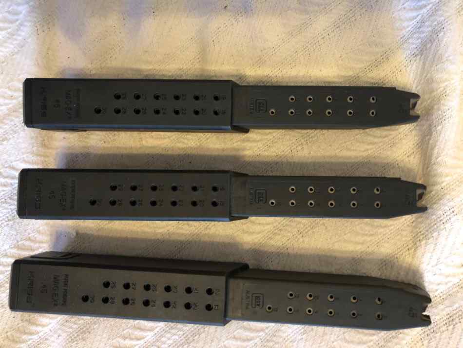 3X KRISS Vector 30 Round Magazines GLOCK 21 .45ACP