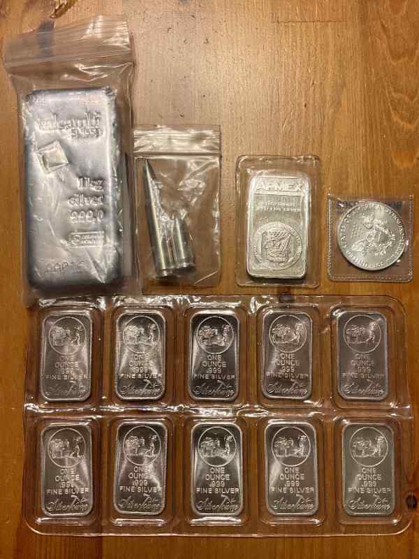 Silver for Sale below spot price