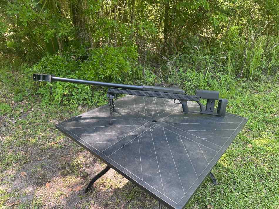Armalite AR 50 BMG W/ AP ROUNDS