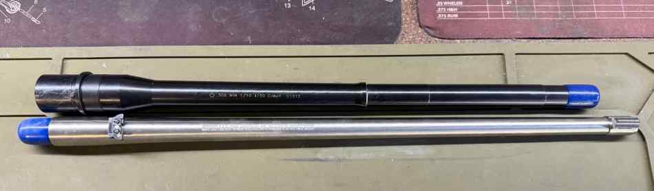 F/S is two barrels, AR-10 308 and 10/22 22LR