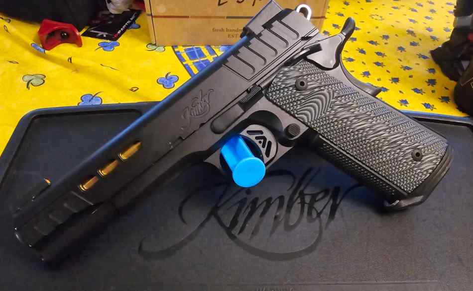 Kimber Rapide 10mm  5&quot; Black/gold with 600rds ammo