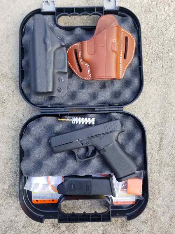 Glock 43x new in box, 2 holsters