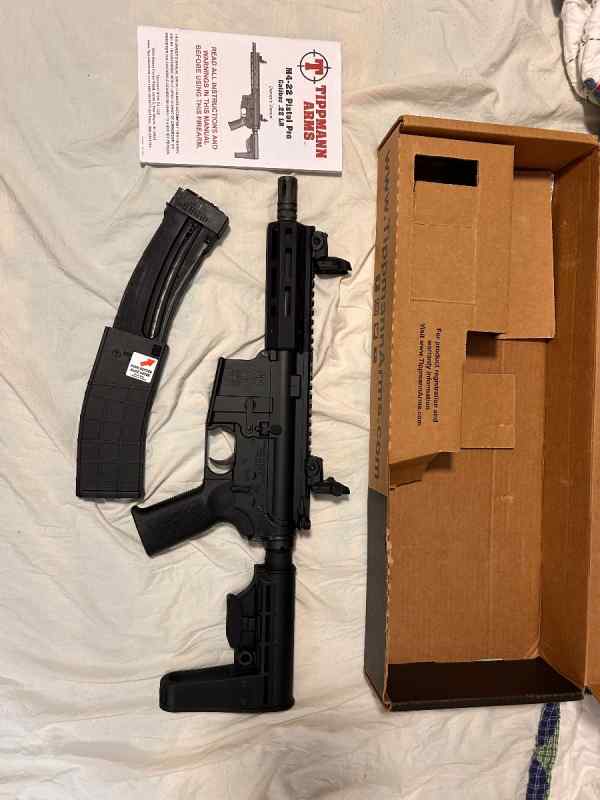 Tippmann Arms MICRO Elite AR pistol w/T5 Arm Brace