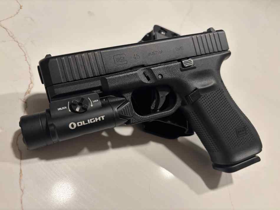 WTT Glock 45 for .556 10.5 inch pistol