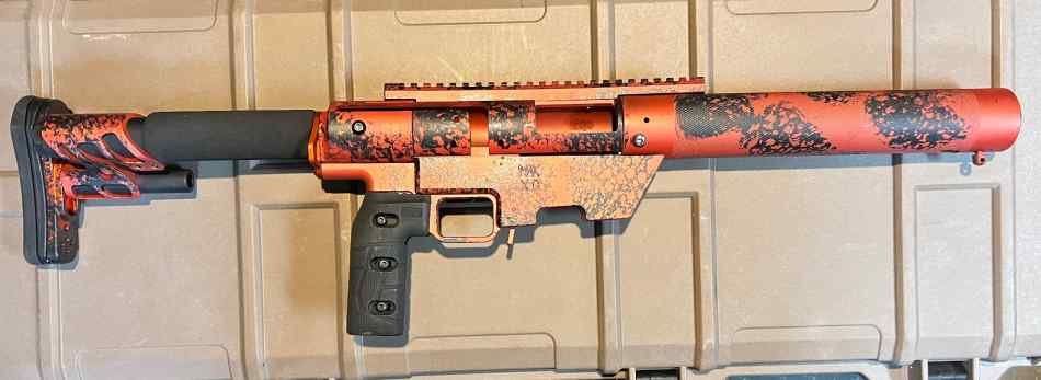 MAK Tube gun chassis Remington 700 Sa