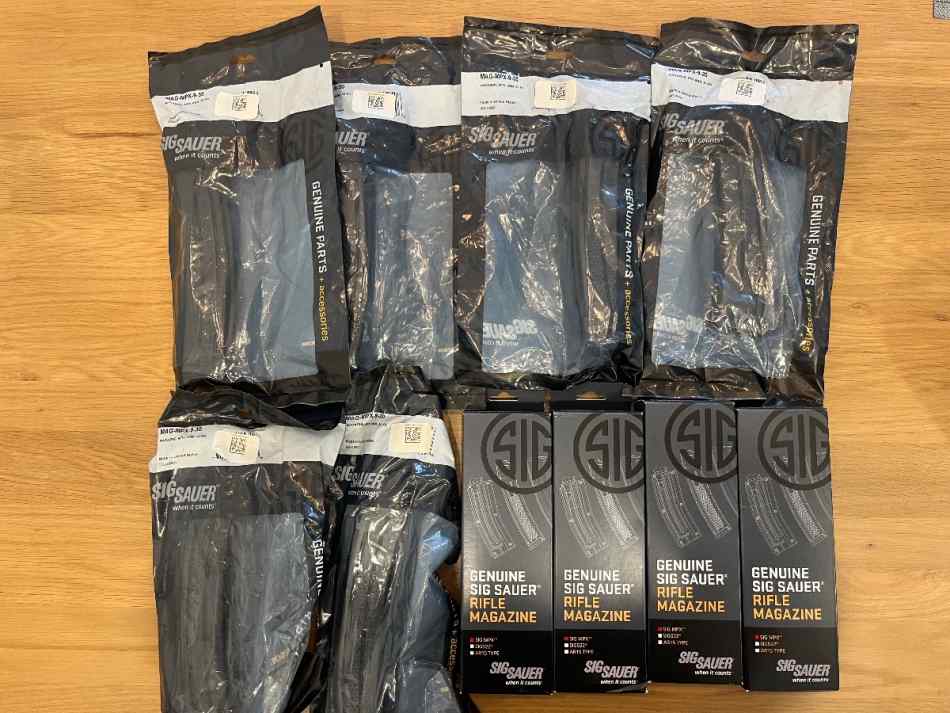 (10) Sig Sauer MPX 9mm 30RD Magazine Gen 1 Lancer