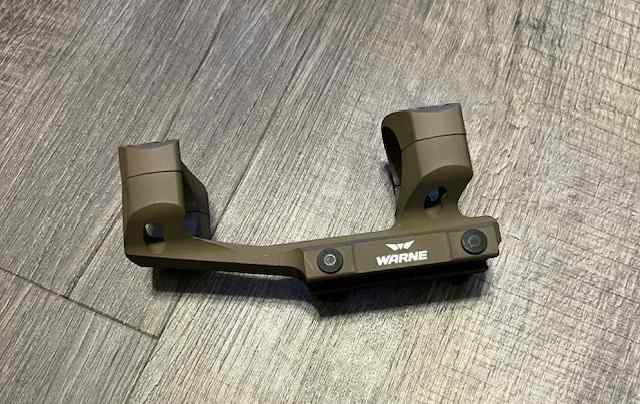 Warne 34mm Scope Mount FDE