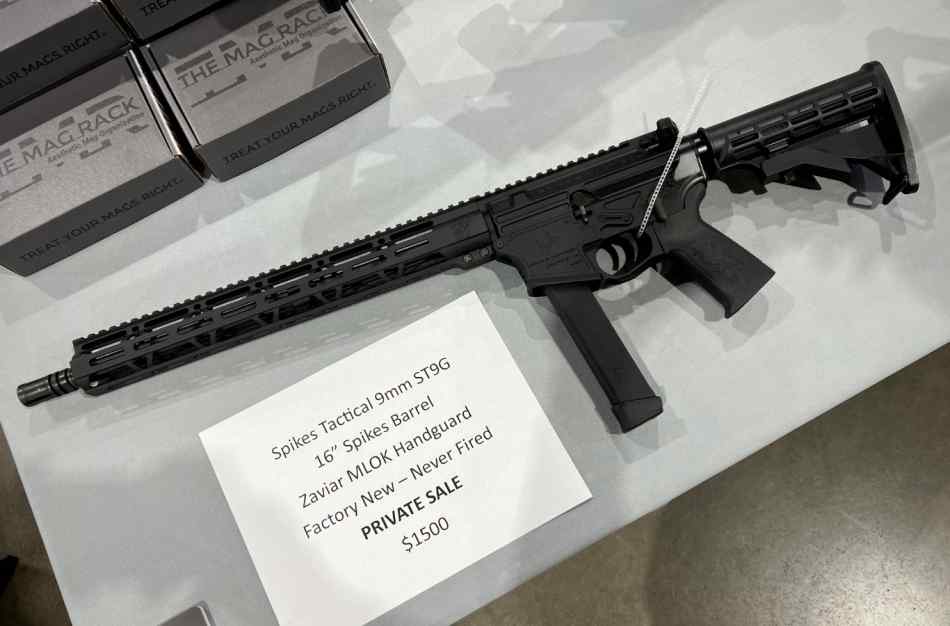 Spike&#039;s Tactical 9mm ST9G 16&quot; Barrel AR15 Style  